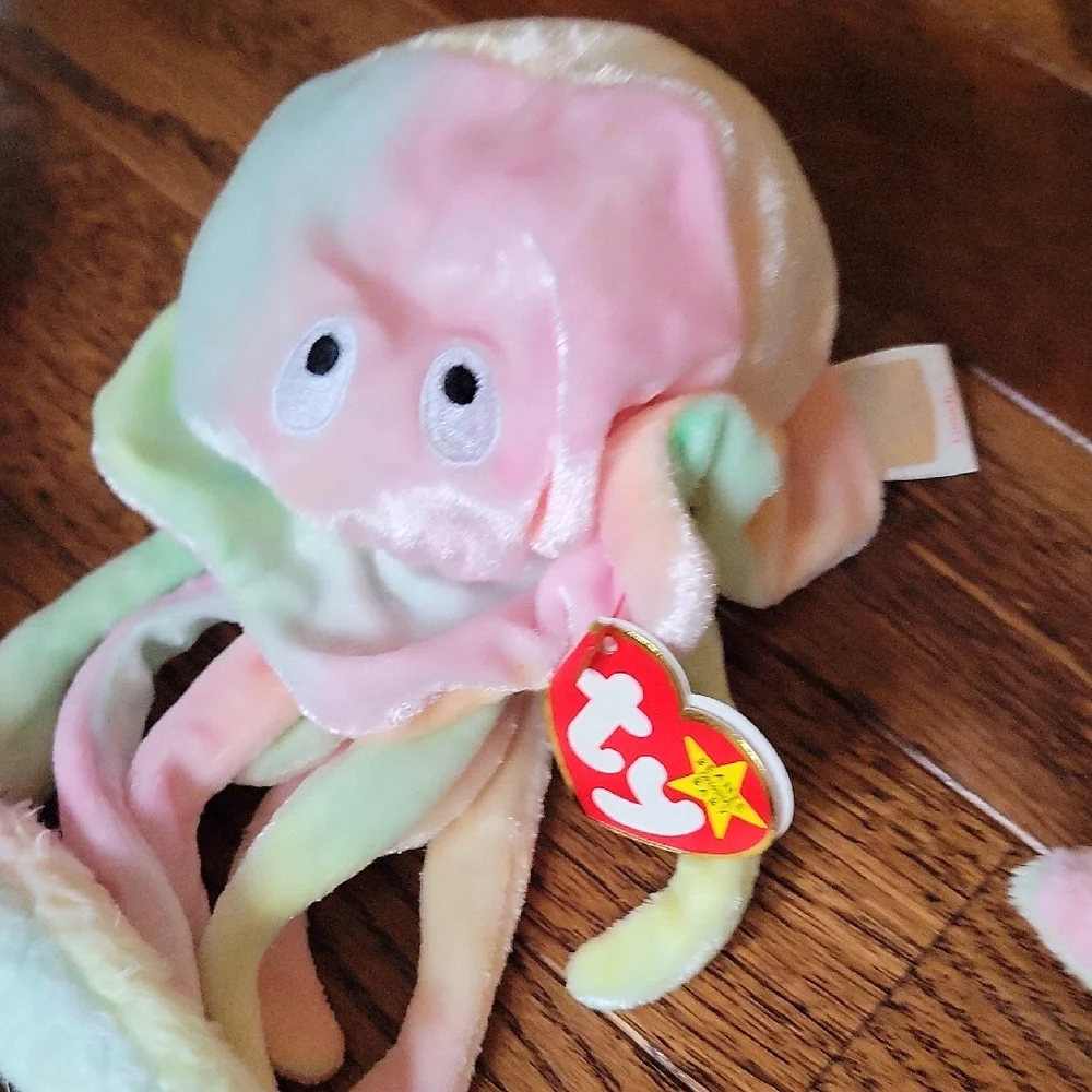 Tie Dye Ty Beanie Baby Bundle - Picture 5 of 6